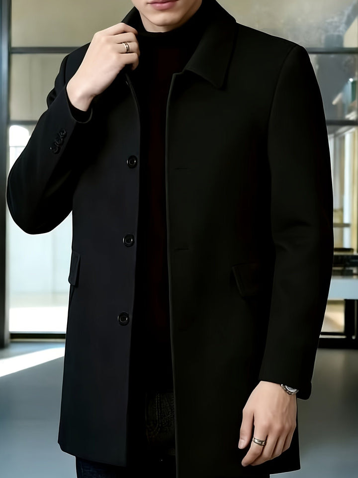 Gerard | Cappotto Single-Breasted Elegante