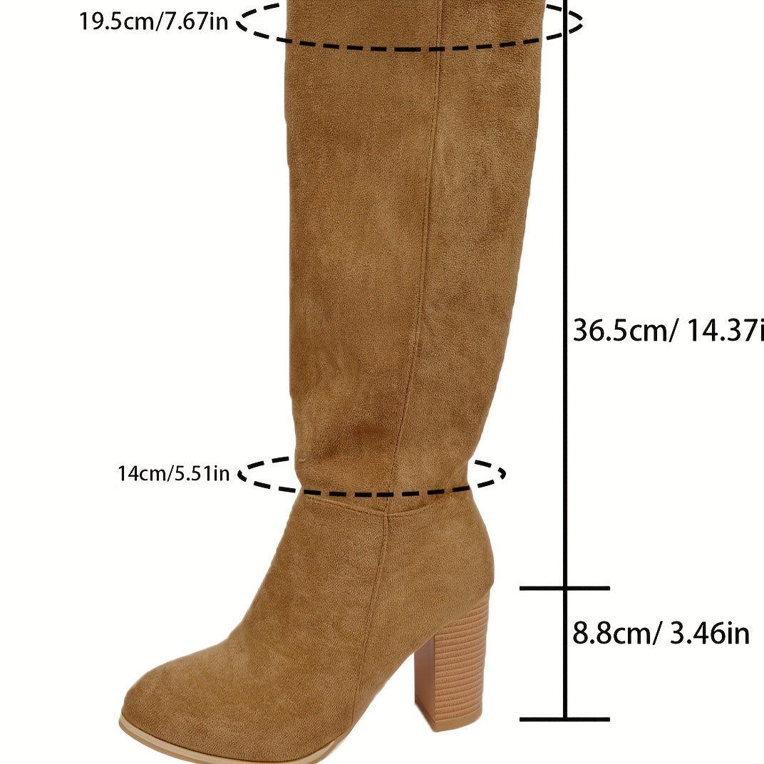 Camilla | Wide-Fit Knee-High Western Cowboy Boots