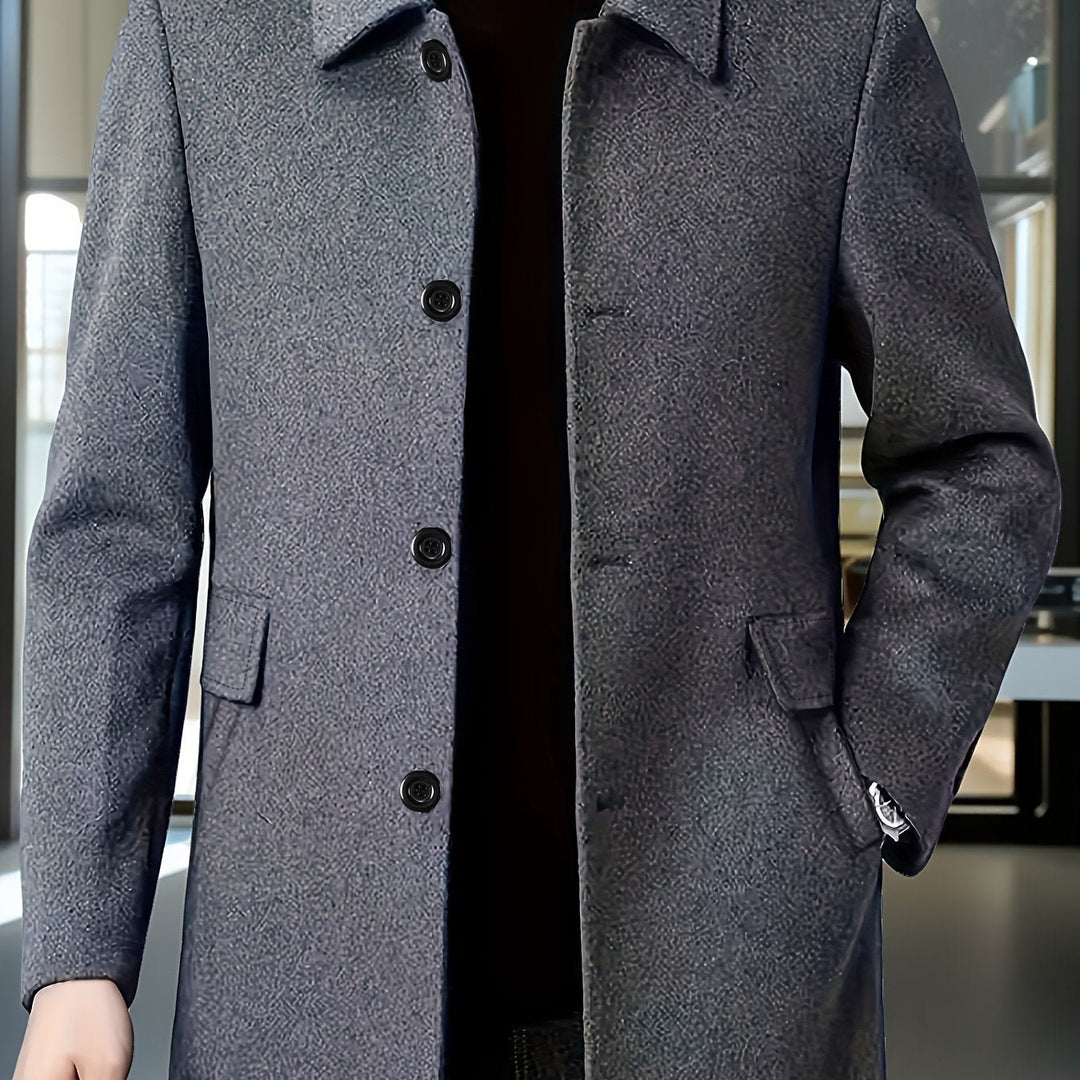 Gerard | Cappotto Single-Breasted Elegante