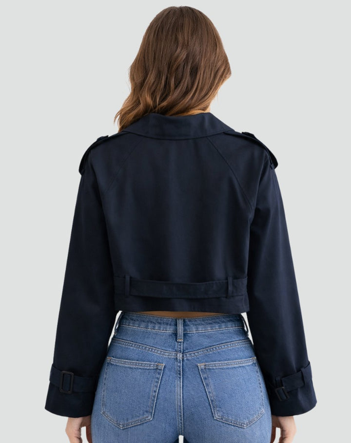 Alice | Short and elegant trench coat