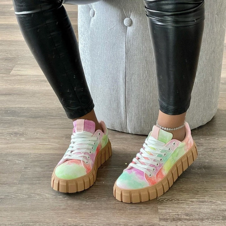 Lucy | Sneakers ortopediche con zeppa alla moda e di tendenza