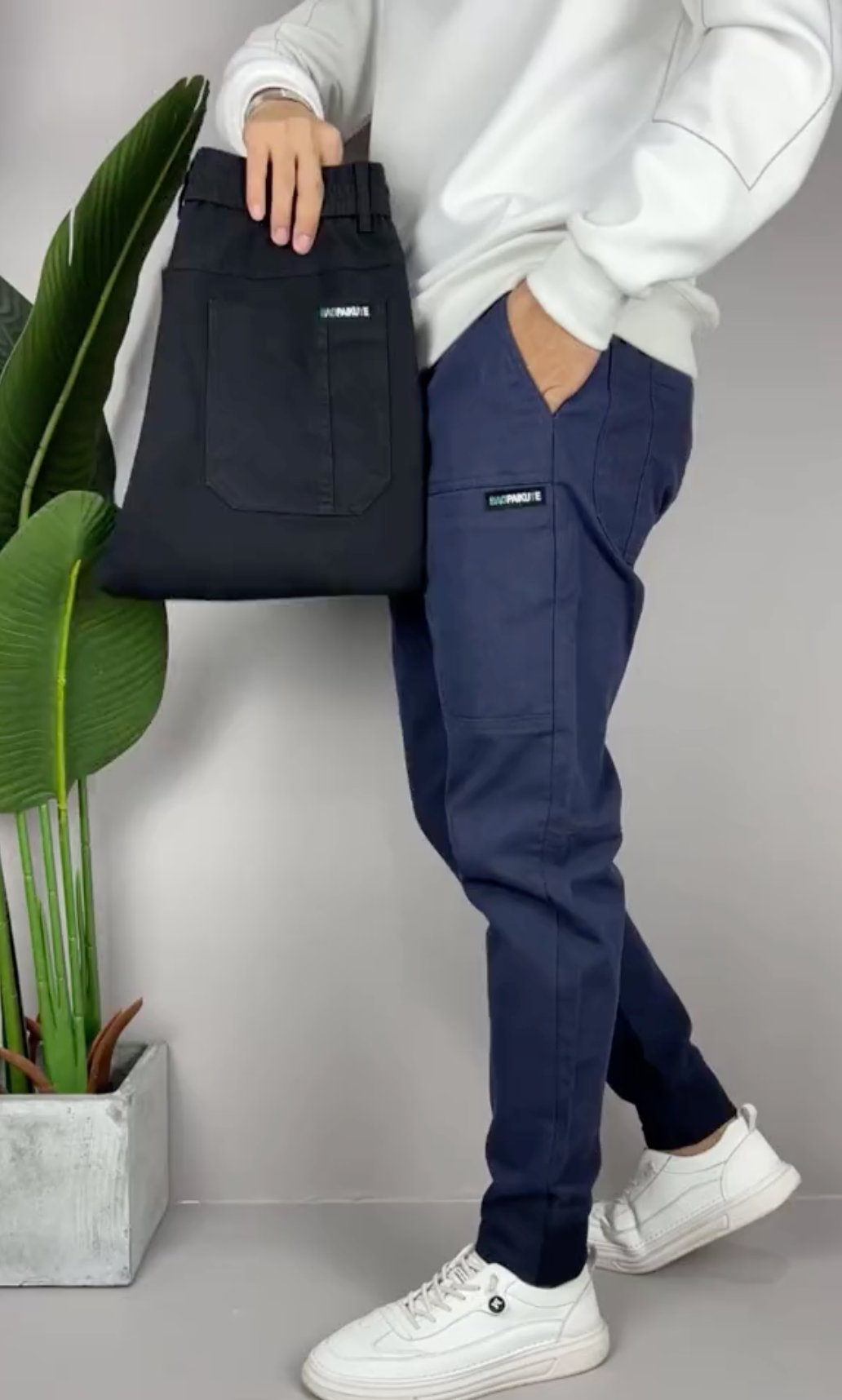Lucas | Pantaloni Cargo Elasticizzati Eleganti e Versatili