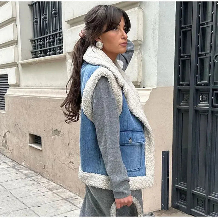 Amelia | Gilet Donna Elegante da Indossare a Strati
