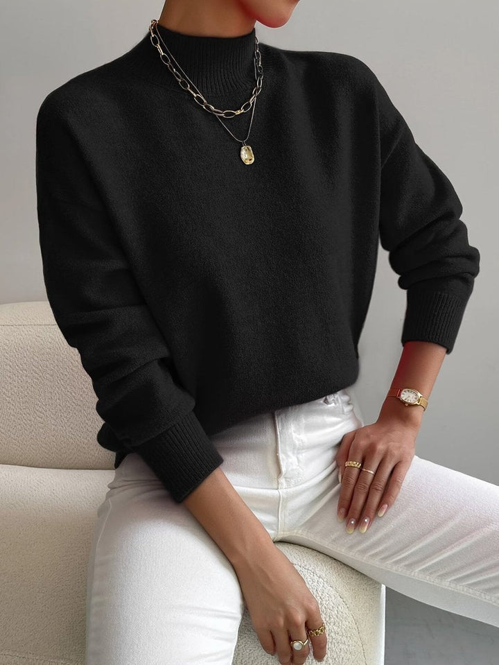 Elisabeth | Turtleneck Sweater – Relaxed Fit for Women