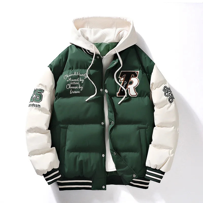 Ferro | Giacca Puffer con Cappuccio – Elegante e Calda per Uomini