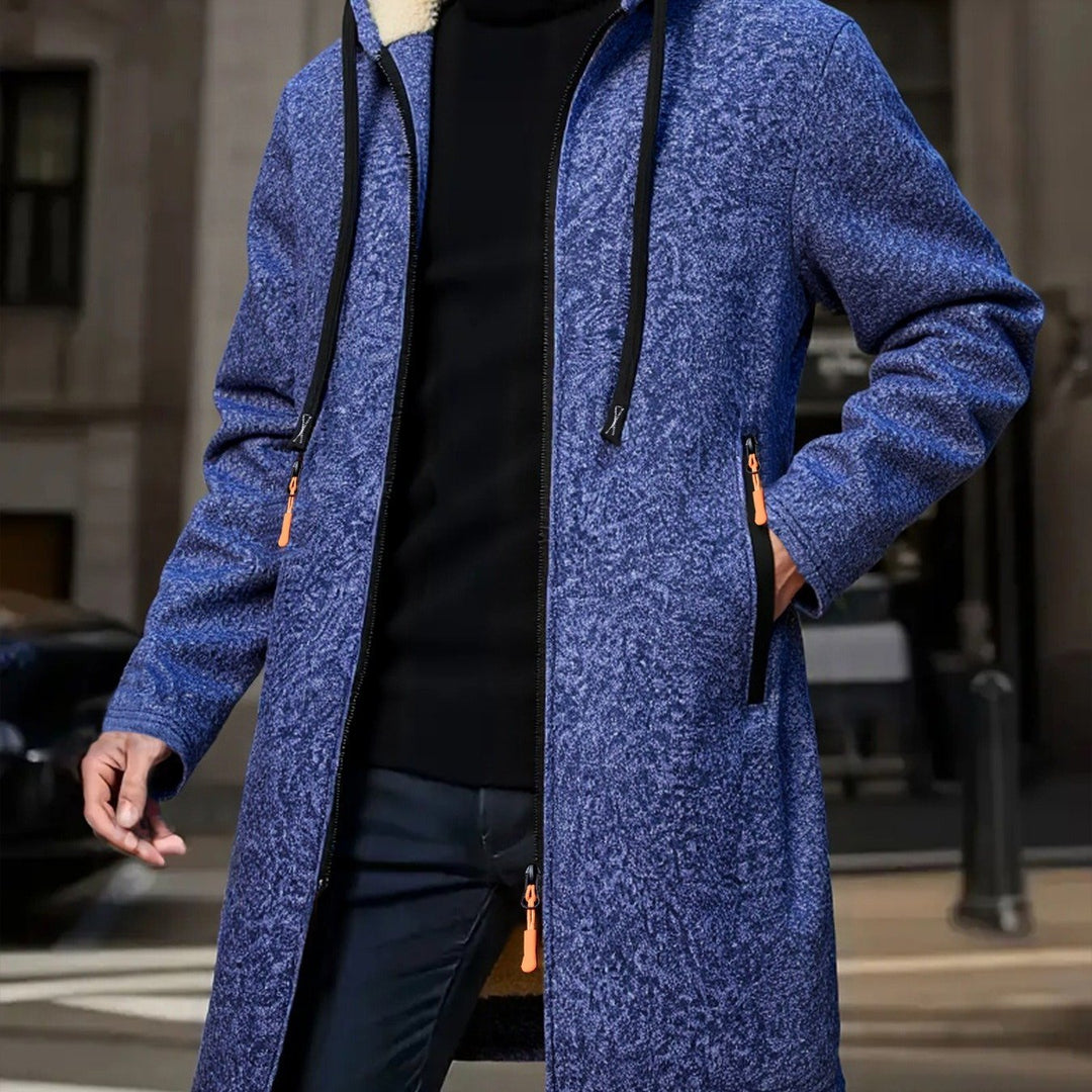Raymond | Cappotto Longline con Cappuccio