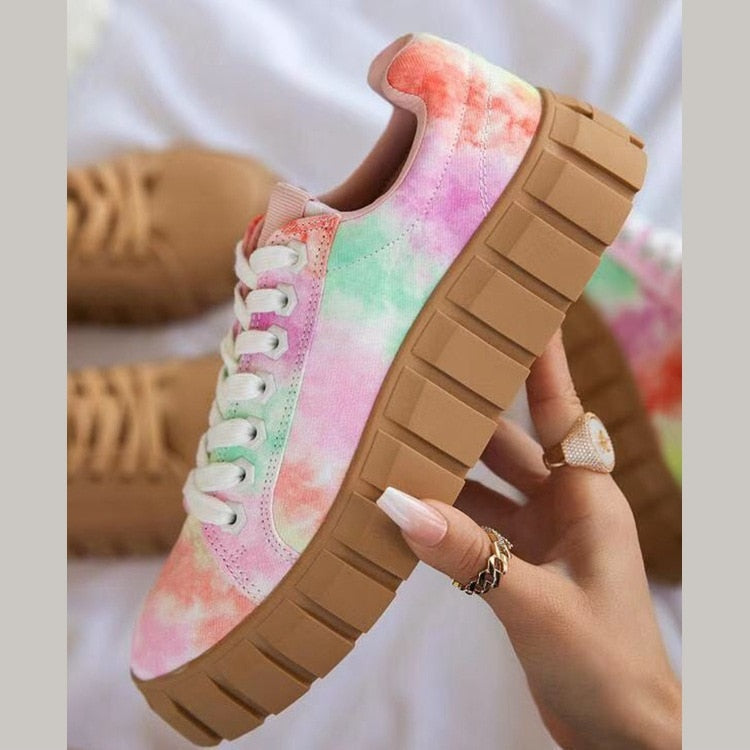 Lucy | Sneakers ortopediche con zeppa alla moda e di tendenza