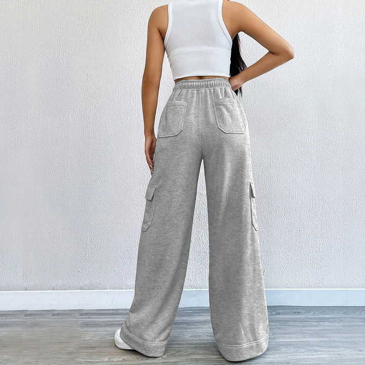 Isabella | Elegante und bequeme Cargohose mit weitem Bein