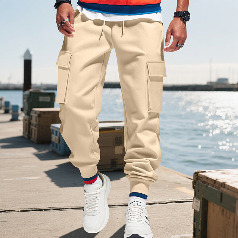 Frank | Comfortable and Versatile Cargo Pants with an Elastic Waist