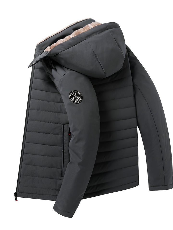 Rhys | Cappotto Invernale Imbottito con Cappuccio