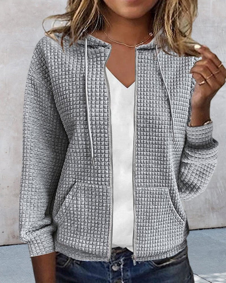 Calia | Hoodie Cardigan – Stylish Zip-Up for Women
