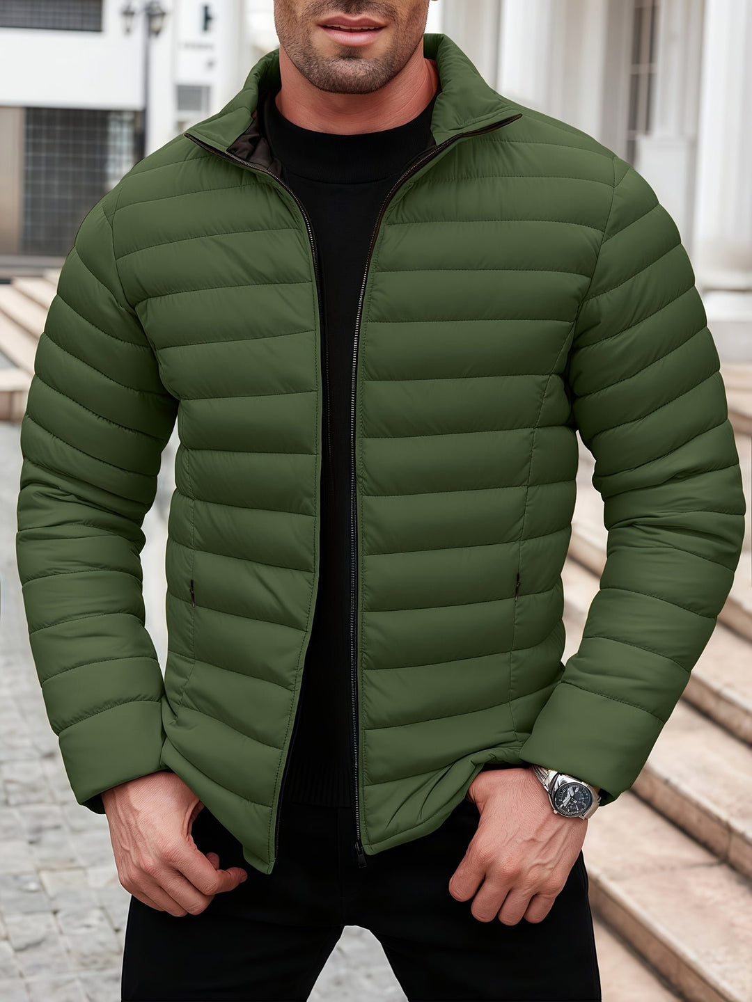 Hugo | Giacca Leggera Imbottita – Comfort per Ogni Occasione