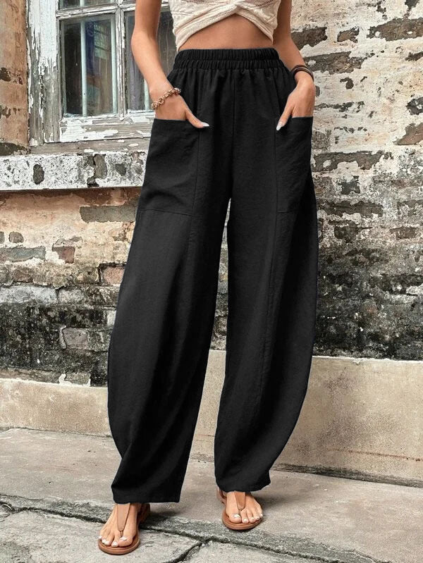 Christina | Pantaloni palazzo a gamba larga comodi ed eleganti