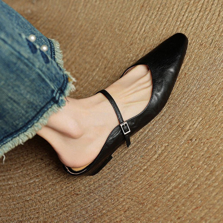 Valentina | Mules Eleganti in Vera Pelle