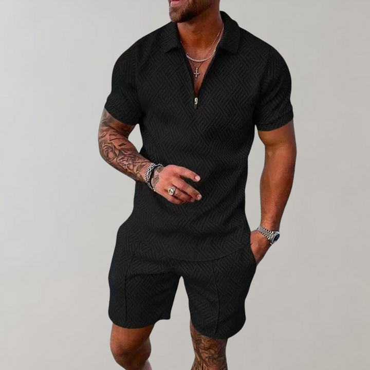 Dylan | Set Polo e Pantaloni Corti Casual