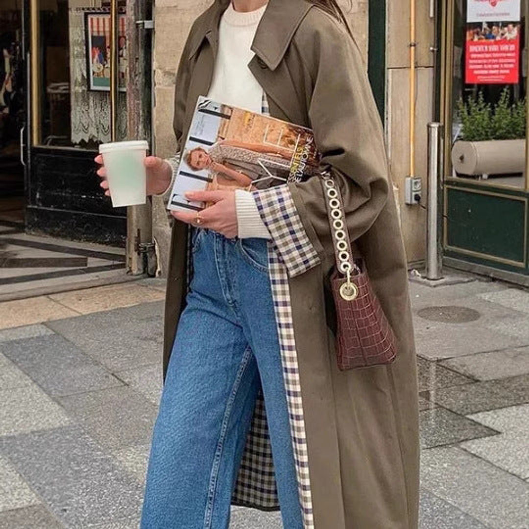 Aurora | Casual and waterproof long trench coat