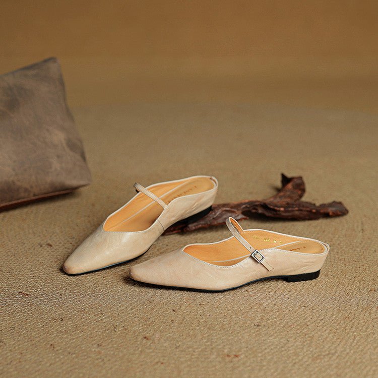 Valentina | Mules Eleganti in Vera Pelle