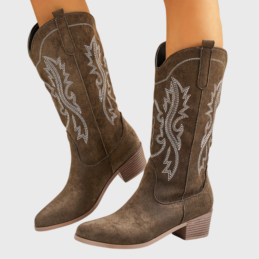 Marta | Western-Cowboystiefel für Damen mit weitem Schaft