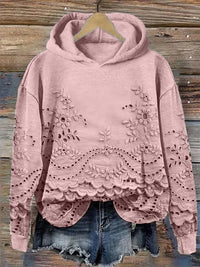 Elena | Elegante E Femminile Hoodie Floreale Casual