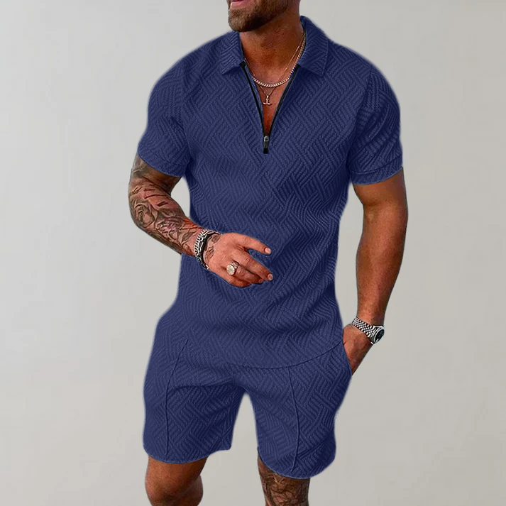 Dylan | Set Polo e Pantaloni Corti Casual