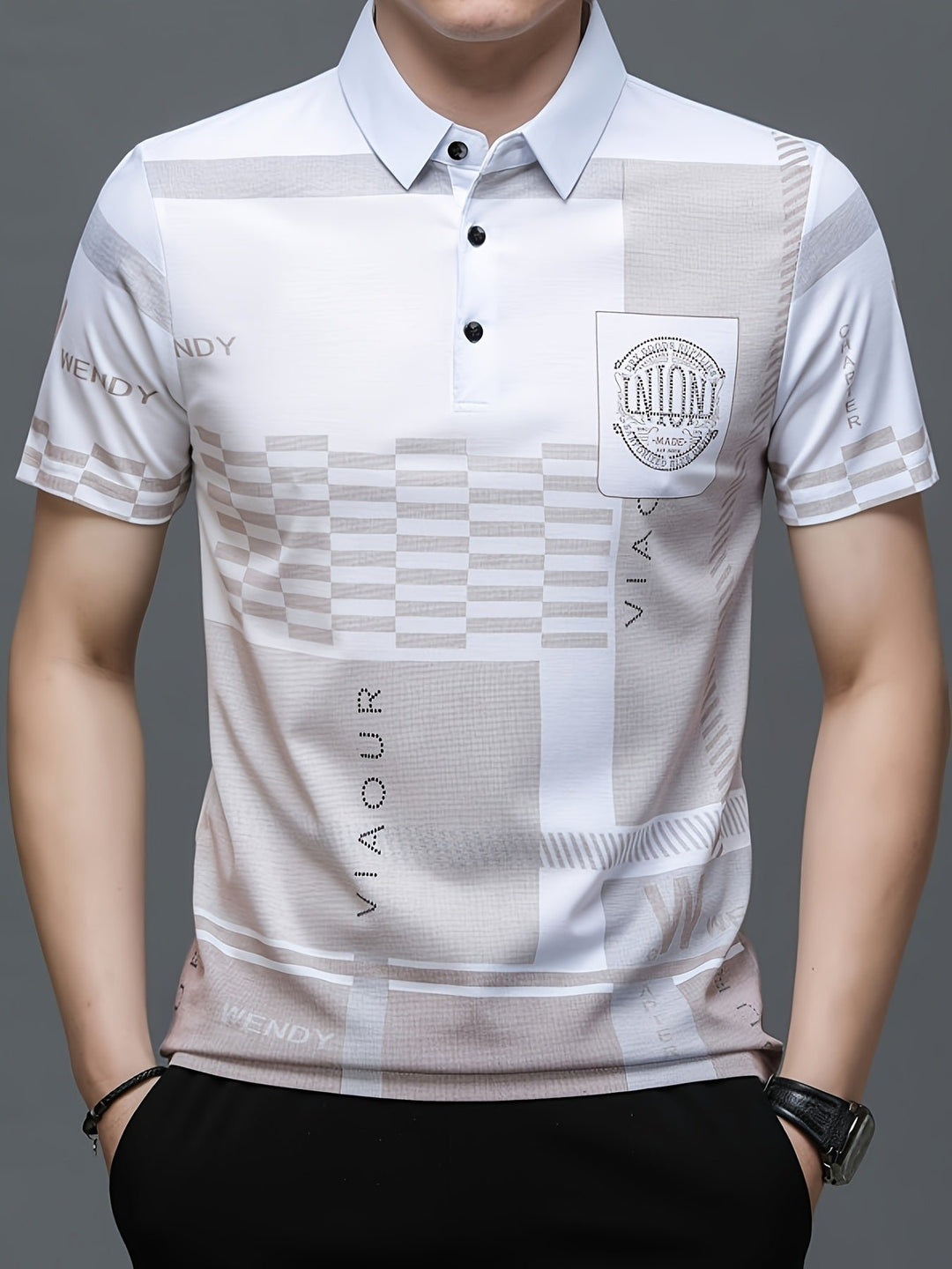 Nathaniel | Polo Shirt Colorblock Raffinato