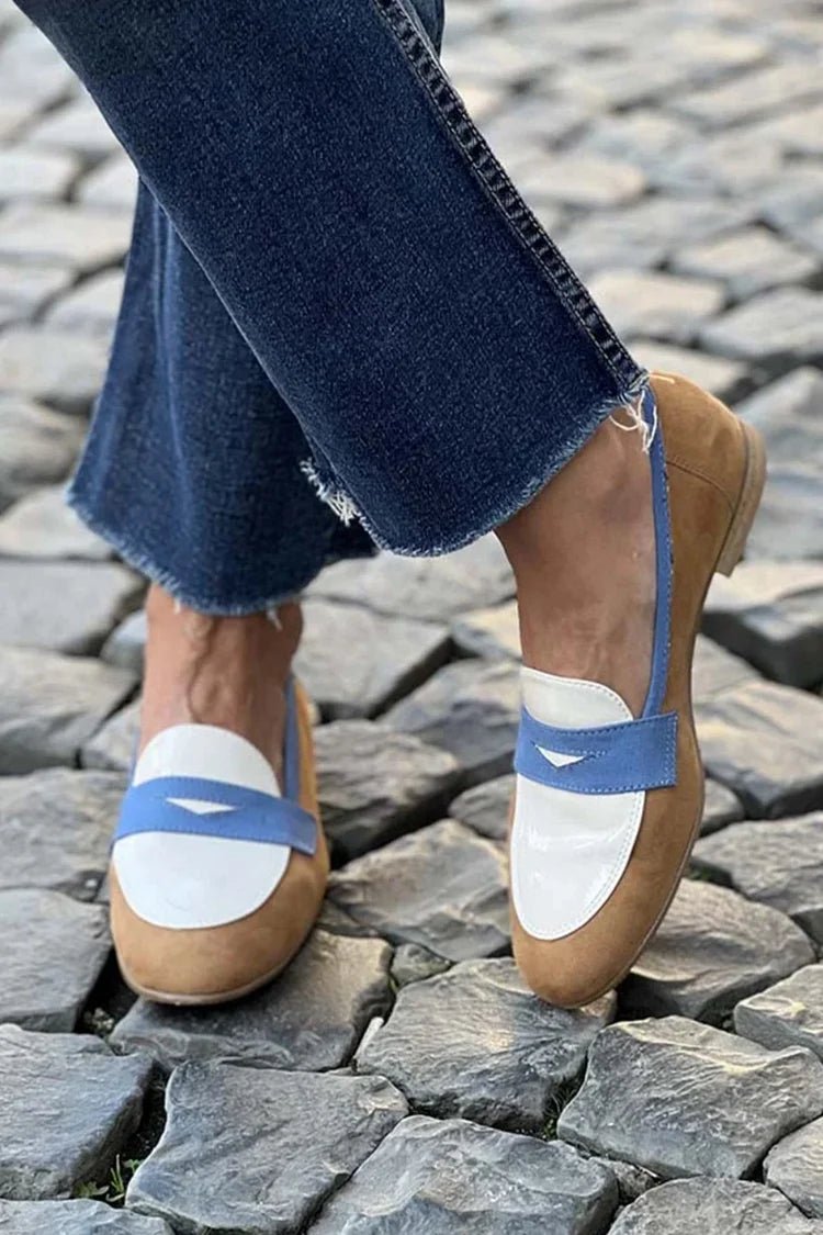 Delaney | Loafers Color Block Eleganti per Donne