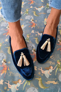 Elizabeth | Damen-Loafer mit spitzer Zehenpartie und Quasten