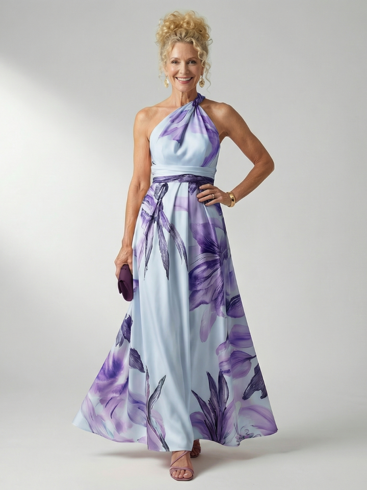 Amiel | Maxi Dress floreale leggera