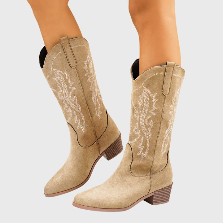 Marta | Western-Cowboystiefel für Damen mit weitem Schaft