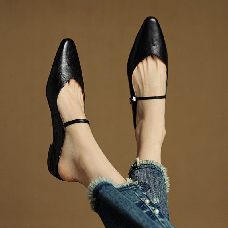 Valentina | Mules Eleganti in Vera Pelle