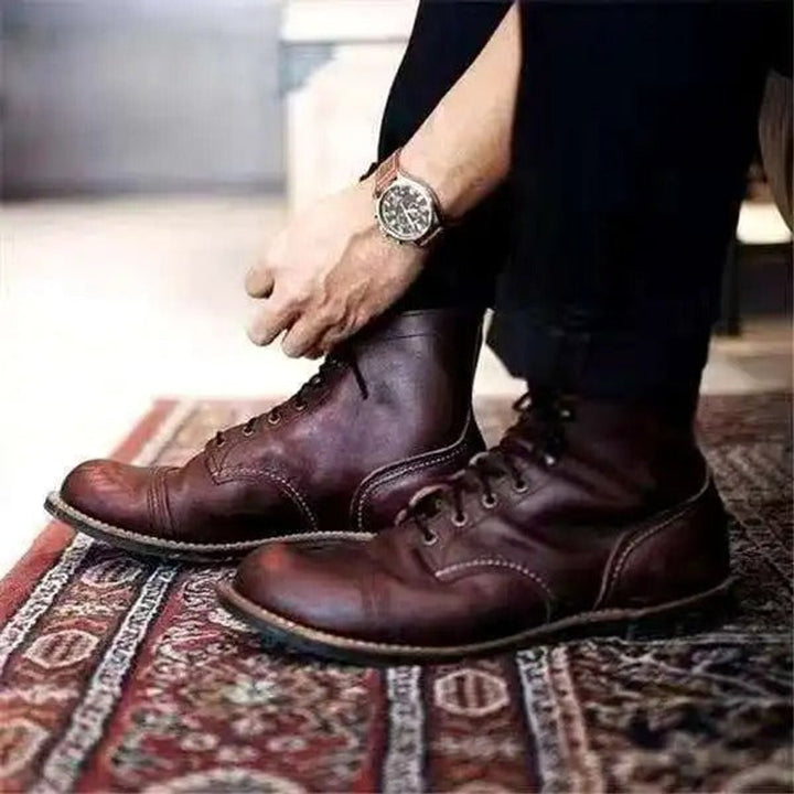 Max | Bequeme und elegante Lederstiefeletten