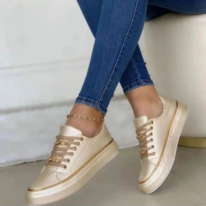 Martina | Sportliche orthopädische Sneaker mit Schnürsenkeln