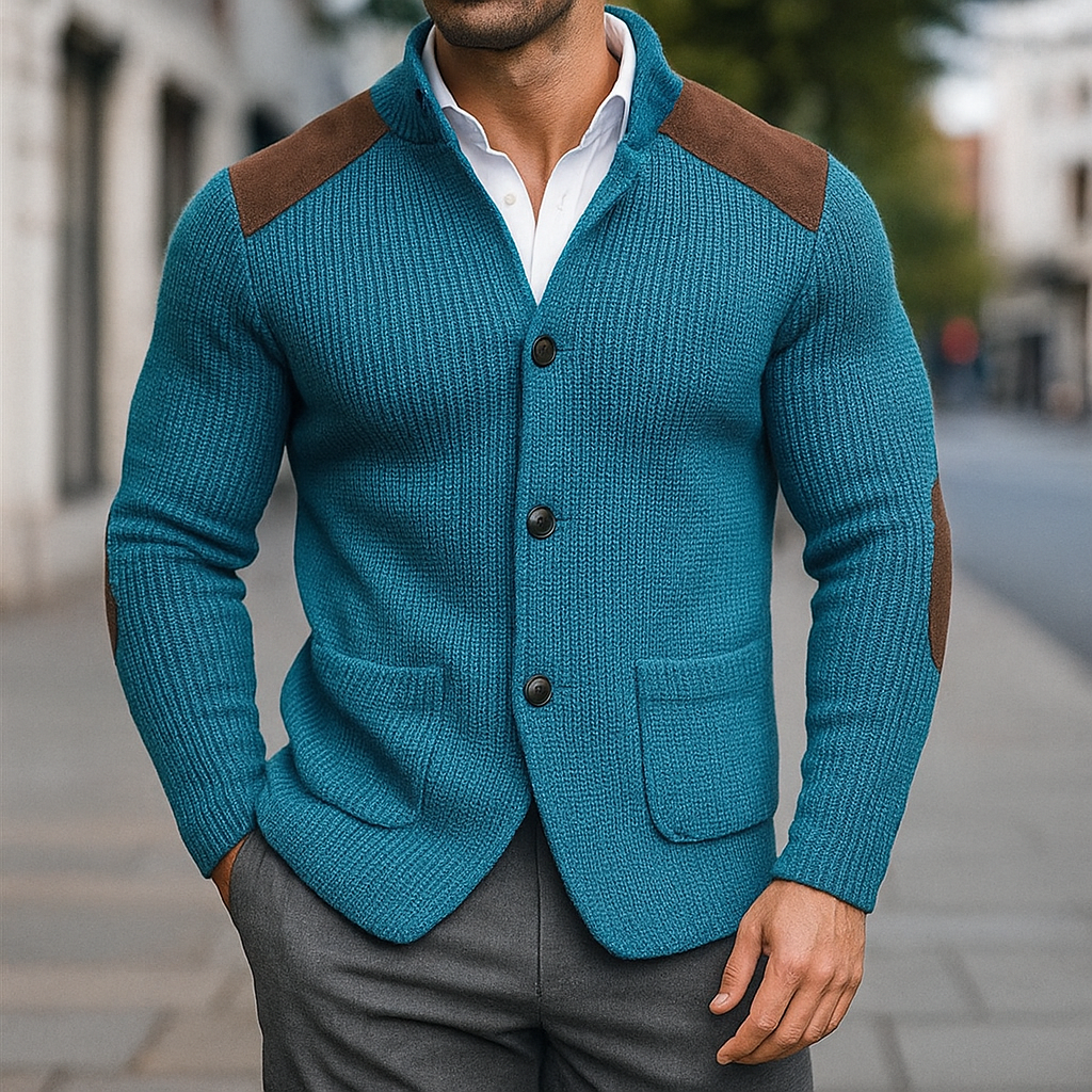 Marcel | Blazer Uomo in Maglia Testurizzata e Raffinata