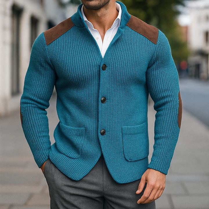 Marcel | Blazer Uomo in Maglia Testurizzata e Raffinata
