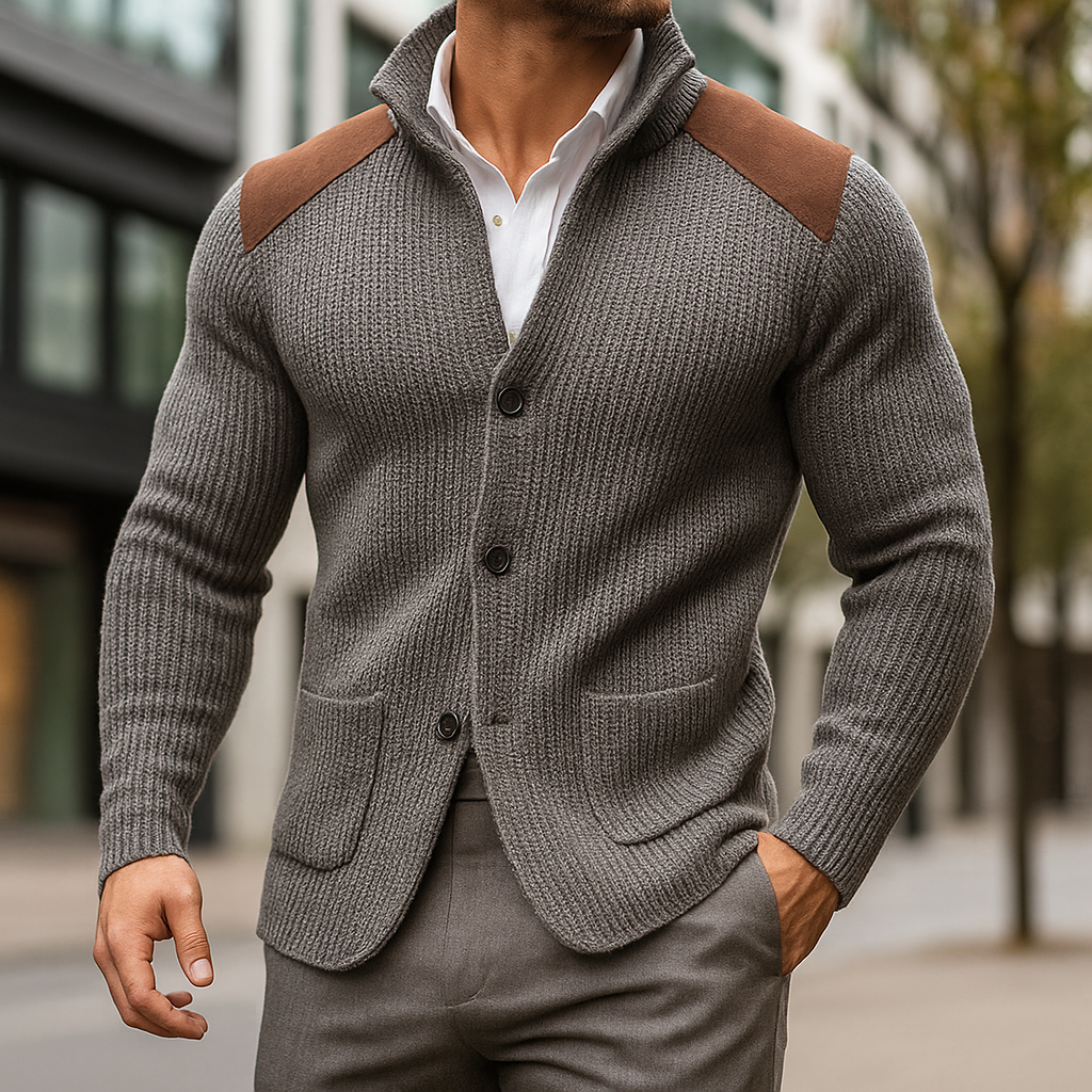 Marcel | Blazer Uomo in Maglia Testurizzata e Raffinata