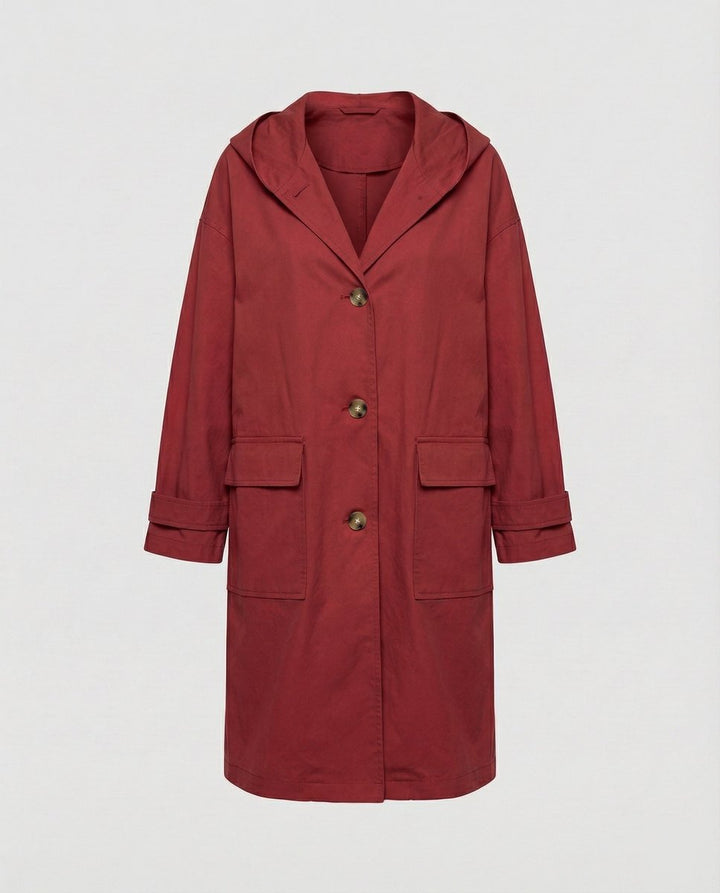 Sofia | Elegant long waterproof jacket
