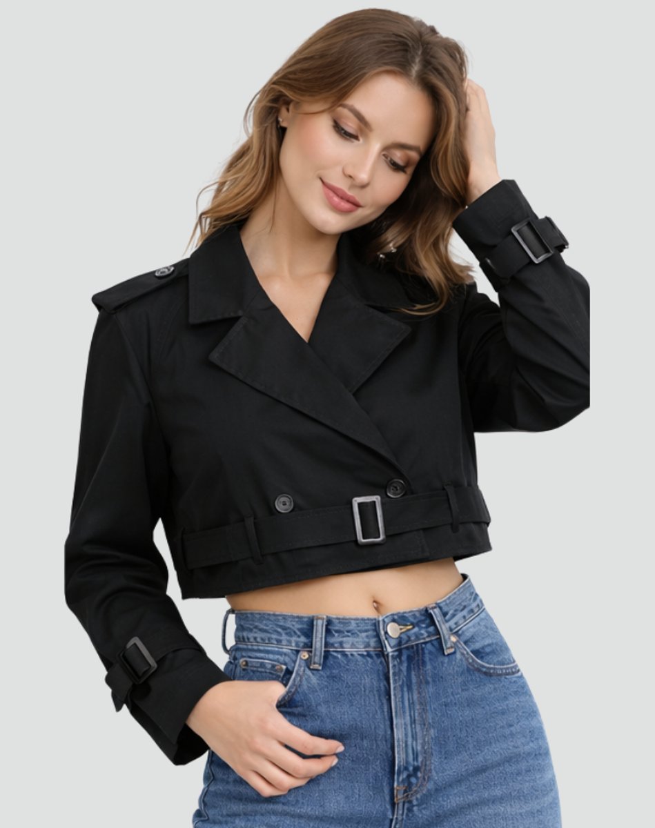 Alice | Short and elegant trench coat