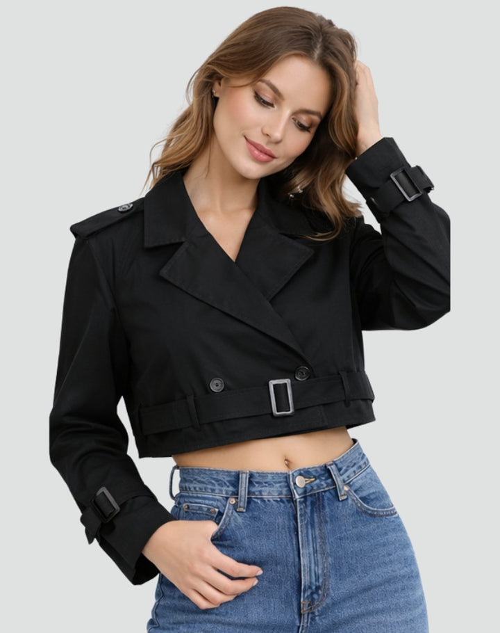 Alice | Short and elegant trench coat