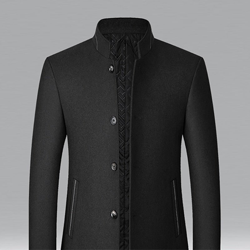 Gregory | Cappotto Stand-Collar Elegante