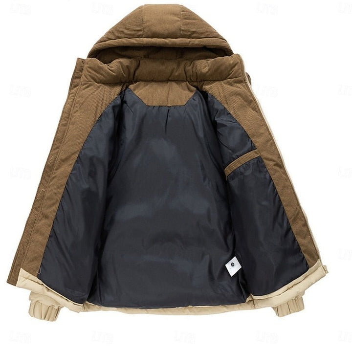 Garrison | Giacca Puffer con Cappuccio per Natale
