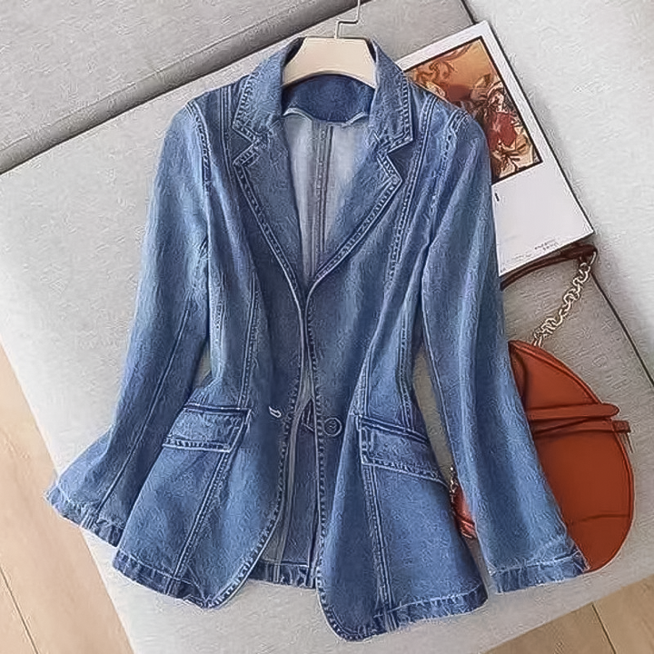 Clara | Casual and refined denim blazer