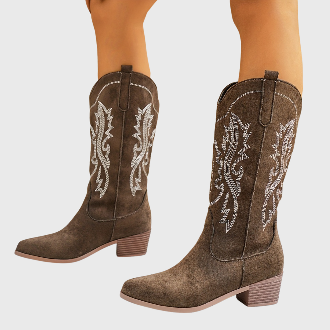 Marta | Western-Cowboystiefel für Damen mit weitem Schaft