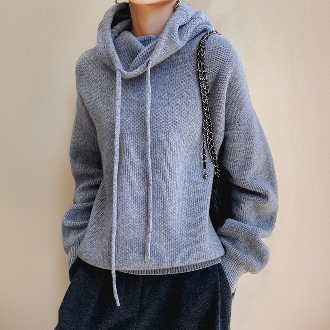 Elfriede | Turtleneck Sweater – Cozy Oversized Hoodie for Women