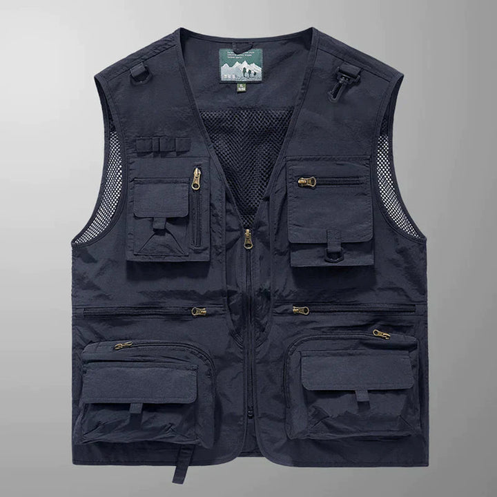 Riccardo | Gilet Cargo Multitasche da Uomo