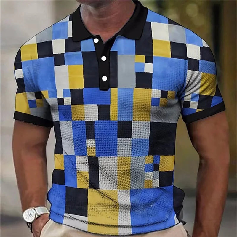 Kevin | Camicia a Righe Colorata per Uomini