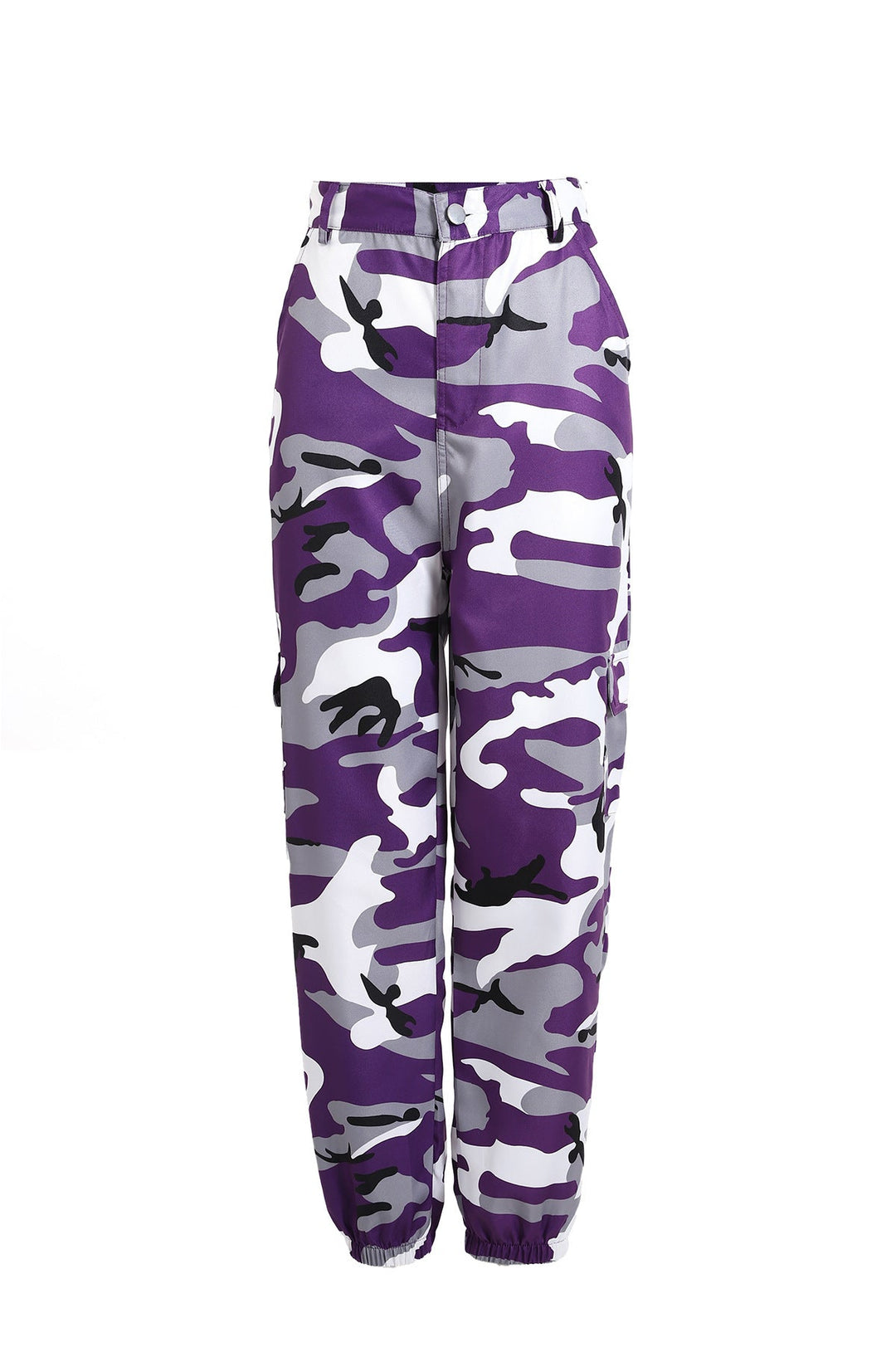Klaudia | Trendige und bequeme Camouflage-Cargohose mit elastischem Bund