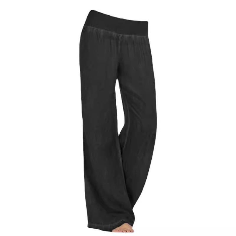 Valentina | Pantaloni da donna comodi e casual a gamba larga