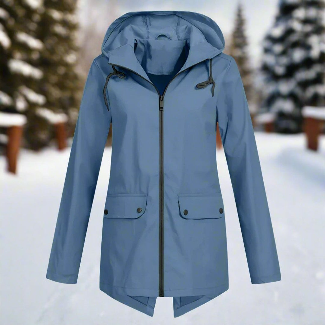 Daniela | Wasserdichte Jacke mit verstellbarer Kapuze