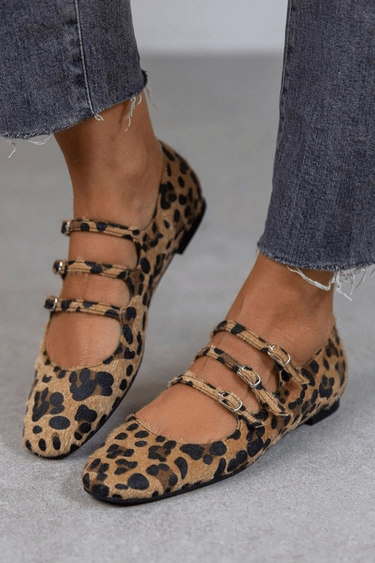 Aubrey | Leopard Loafers – Comfort e Stile per Donne