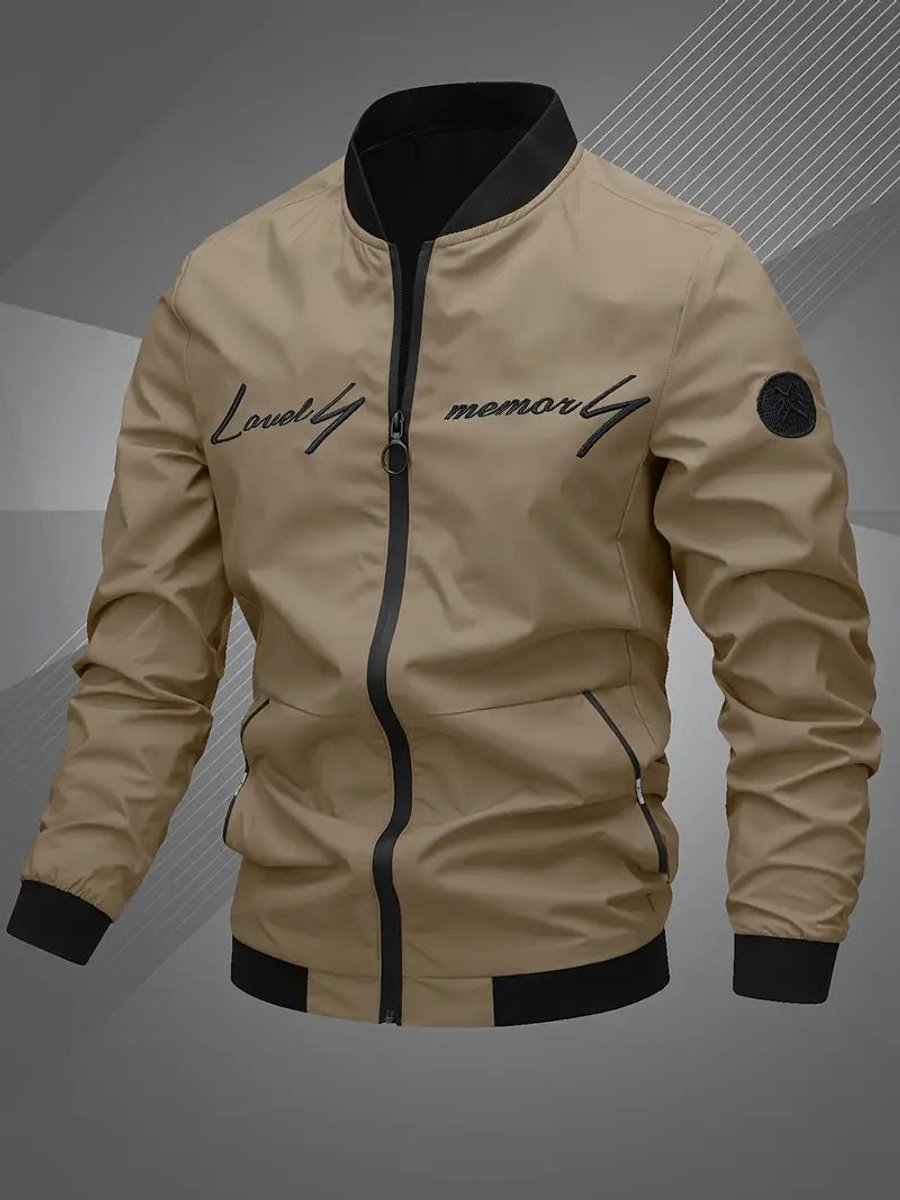 Patrick | Lässige sportliche Herren-Bomberjacke